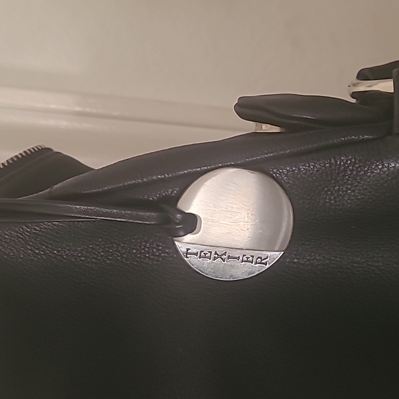 Texier Chic Black Leather Hobo Bag - Picture 3 of 10